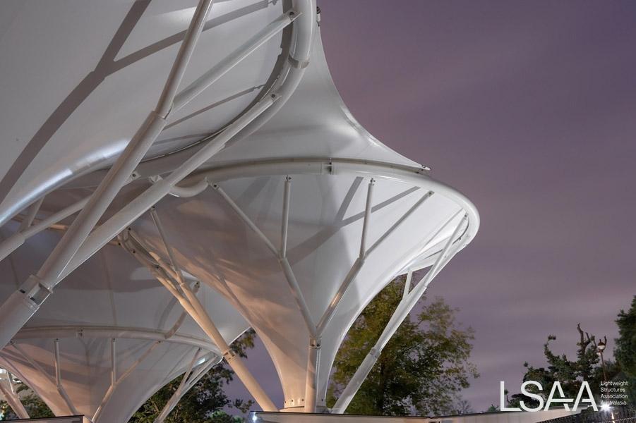 Flemington Racecourse Meeting Point Structures - Details