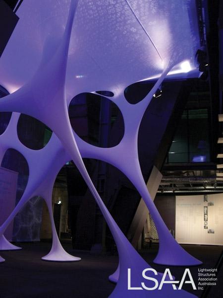 Entry Paradise Pavilion - Bubbles and Organic Cells
