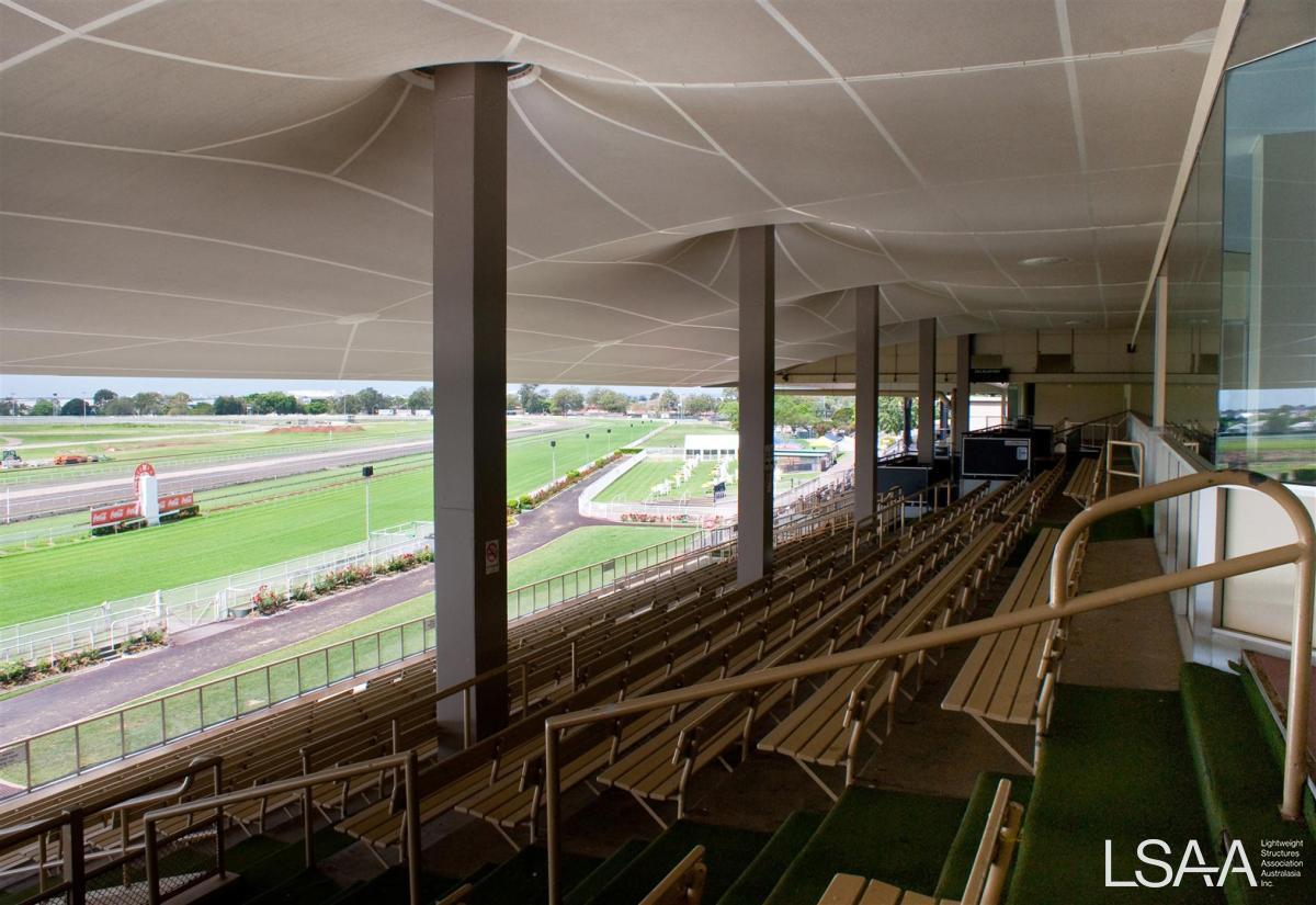 John Power Stand - underside view of roof